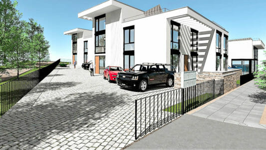 Villa in Potsdam - Ansicht A1-2