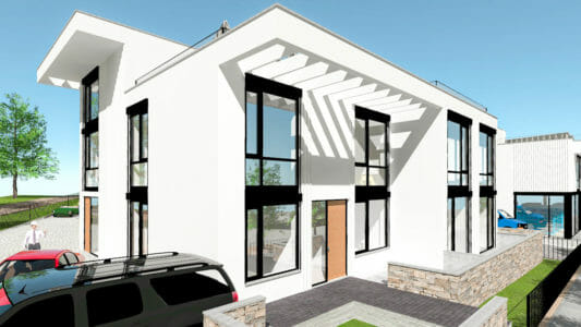 Villa in Potsdam - Ansicht A2-2