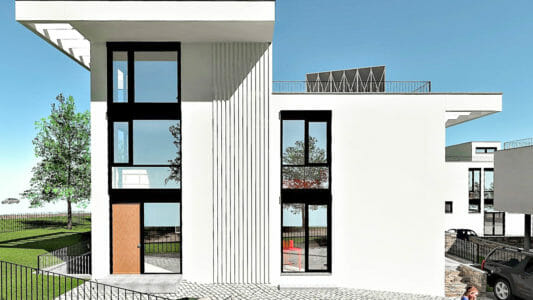 Villa in Potsdam - Ansicht B2-2