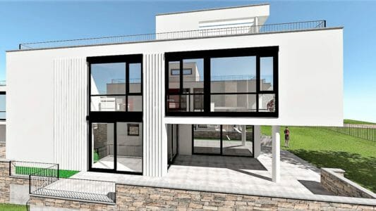 Villa in Potsdam - Ansicht B5-2