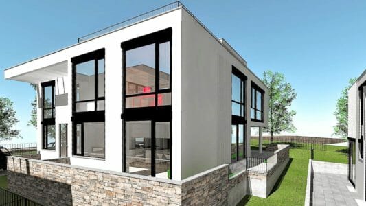 Villa in Potsdam - Ansicht B6-2