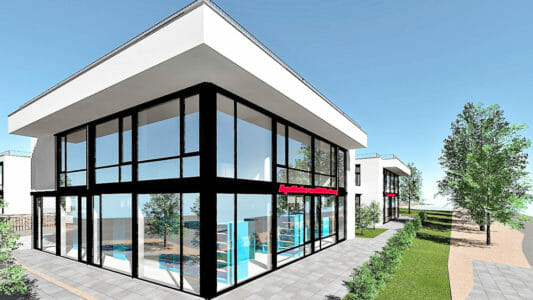 Villa in Potsdam mit Arztpraxen und Apotheke - Ansicht C4-2