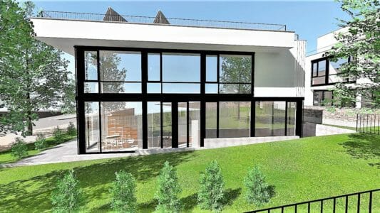 Villa in Potsdam - Ansicht D4-2