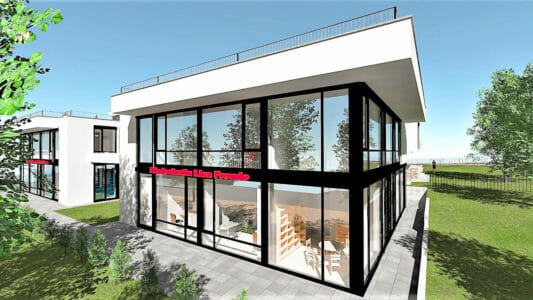 Villa in Potsdam - Ansicht D5-2